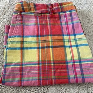 Ralph Lauren Cotton Madras Style Shorts